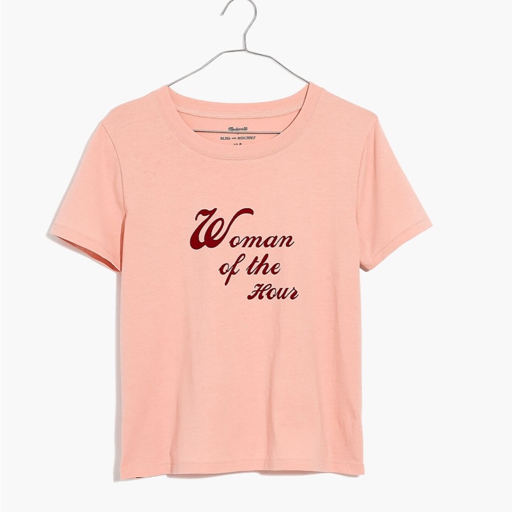 Madewell x Bliss & Mischief woman of the hour tee, 2X